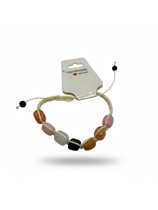 Unbranded Jewelry - Natural Stone Adjustable Bracelet Boho Crystal Beaded Bracelet New